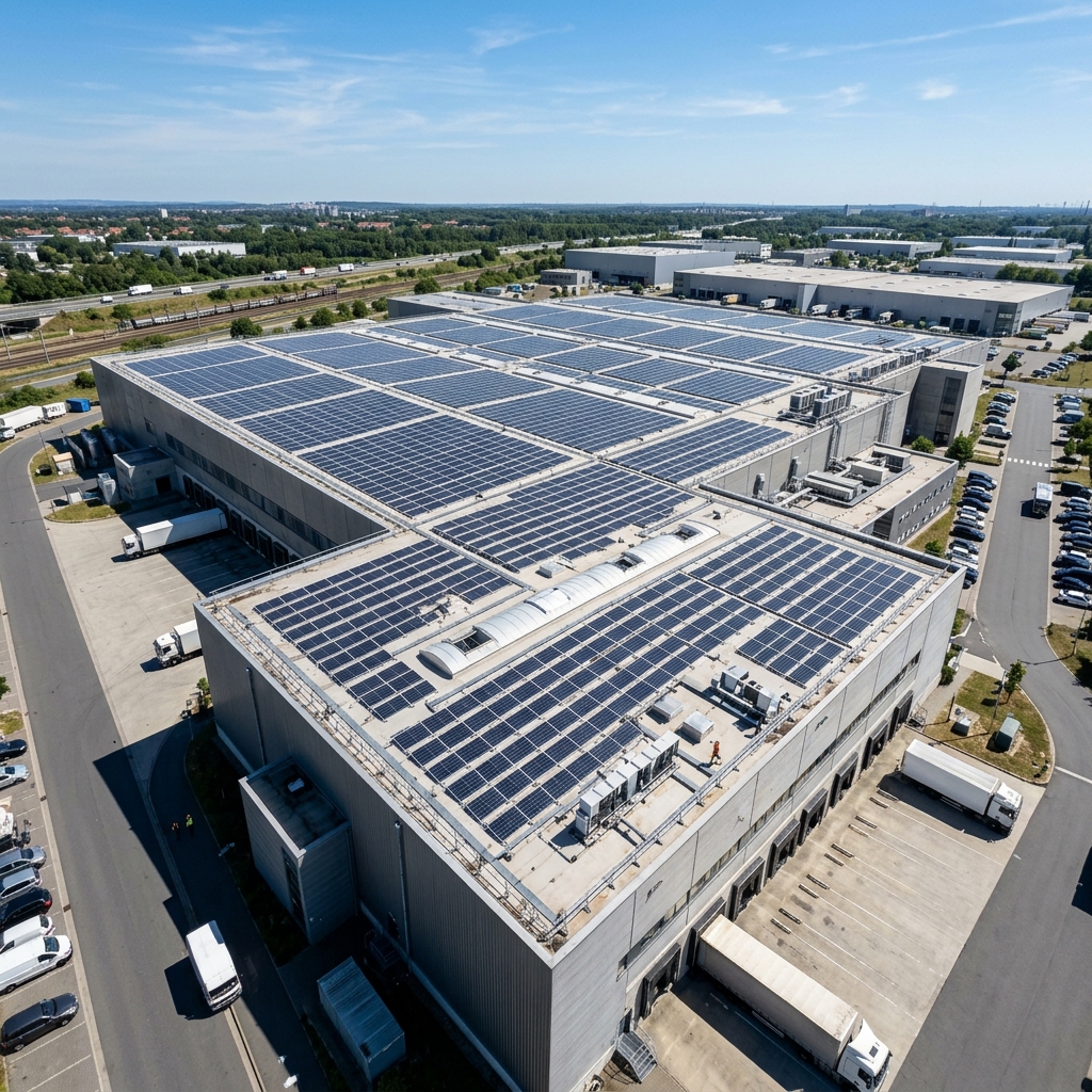 15MW Industrial Rooftop Solar