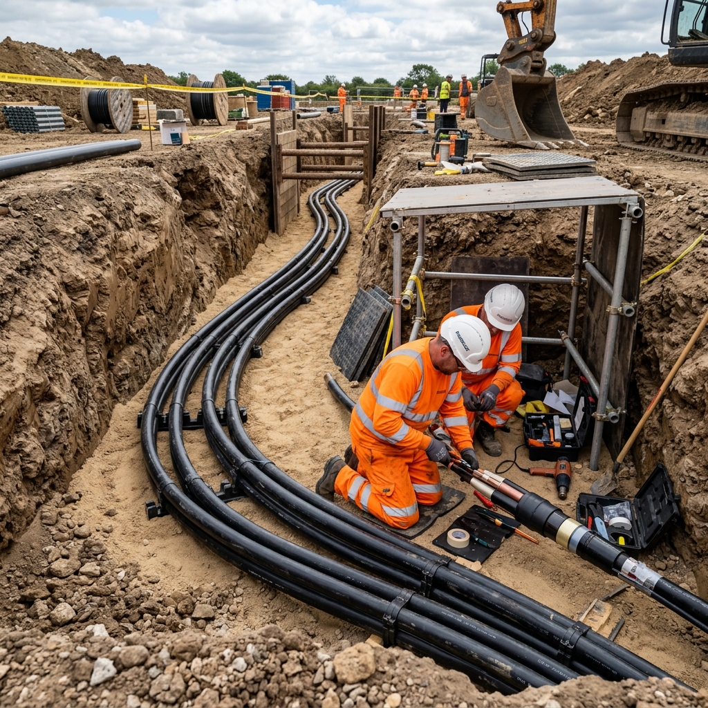 33kV Underground HT Cable Joints